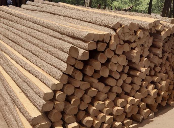 平民價(jià)！3米長(zhǎng)杉木桿一根究竟值幾何？